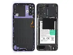 Nokia G42 5G Rückabdeckung ausbauen